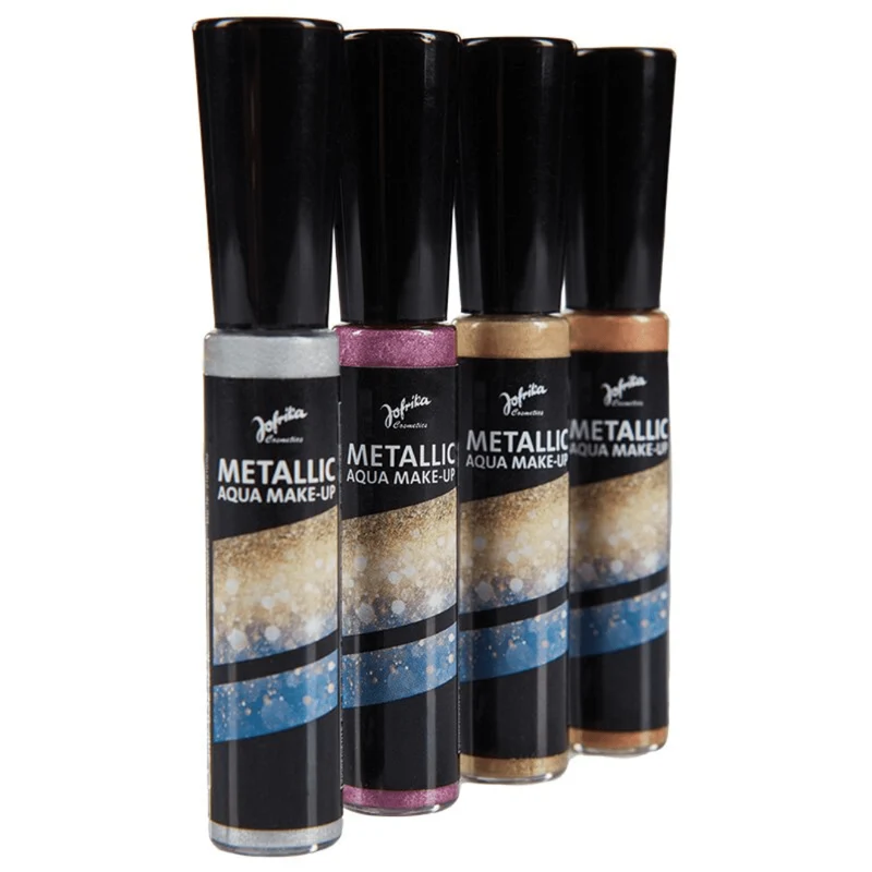 Metallic Aqua Make-up