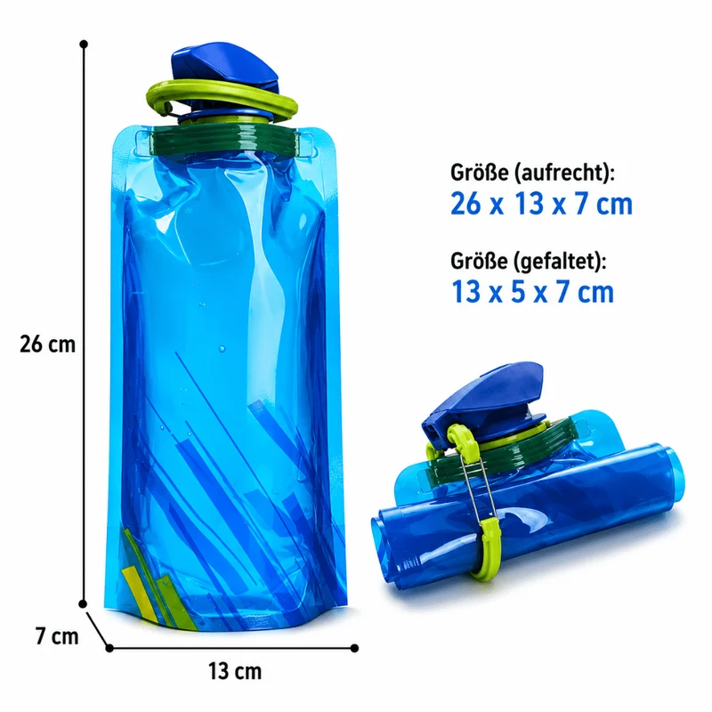 Faltbare Trinkflasche 700ml