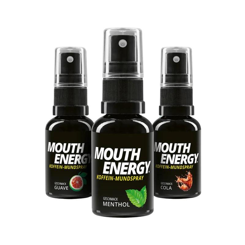 MOUTH ENERGY in Menthol, Cola & Guave