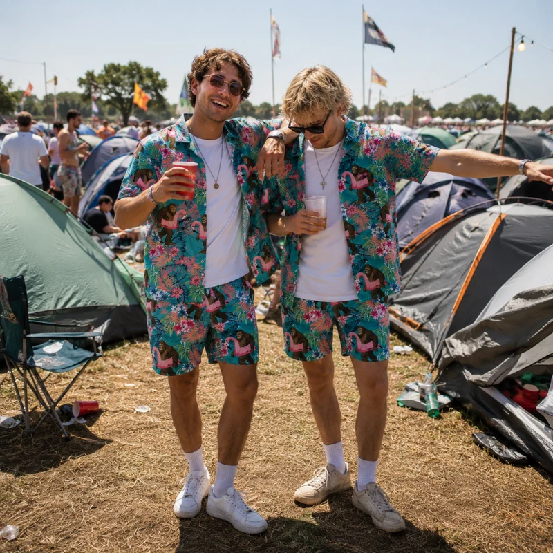 Festival Outfit 2-teilig – Monkey Paradise