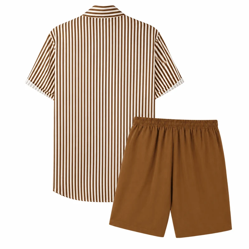 Festival Outfit 2-teilig – Sunset Stripes