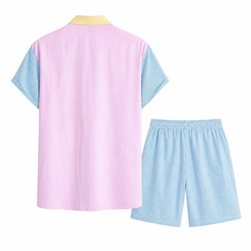 Festival Outfit 2-teilig Colorblock