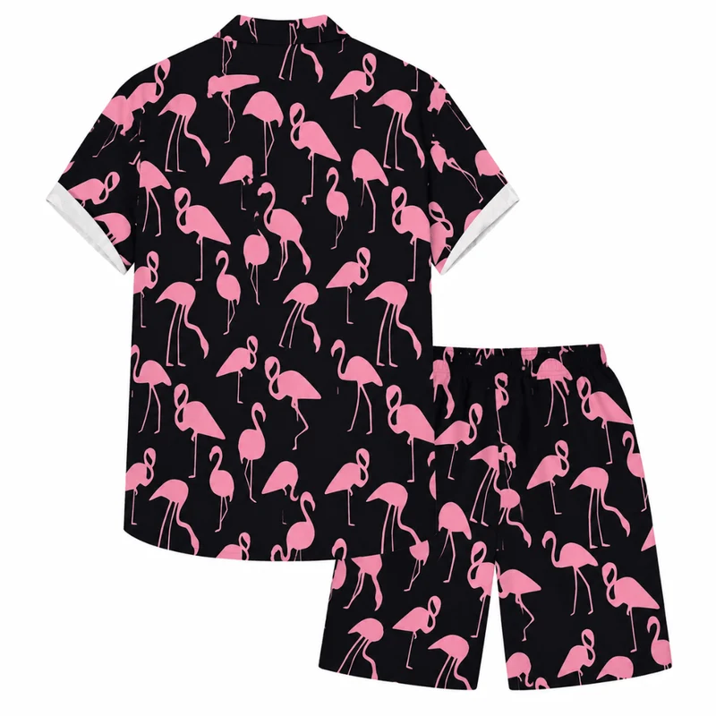 Festival Outfit Flamingo Fever 2-teilig