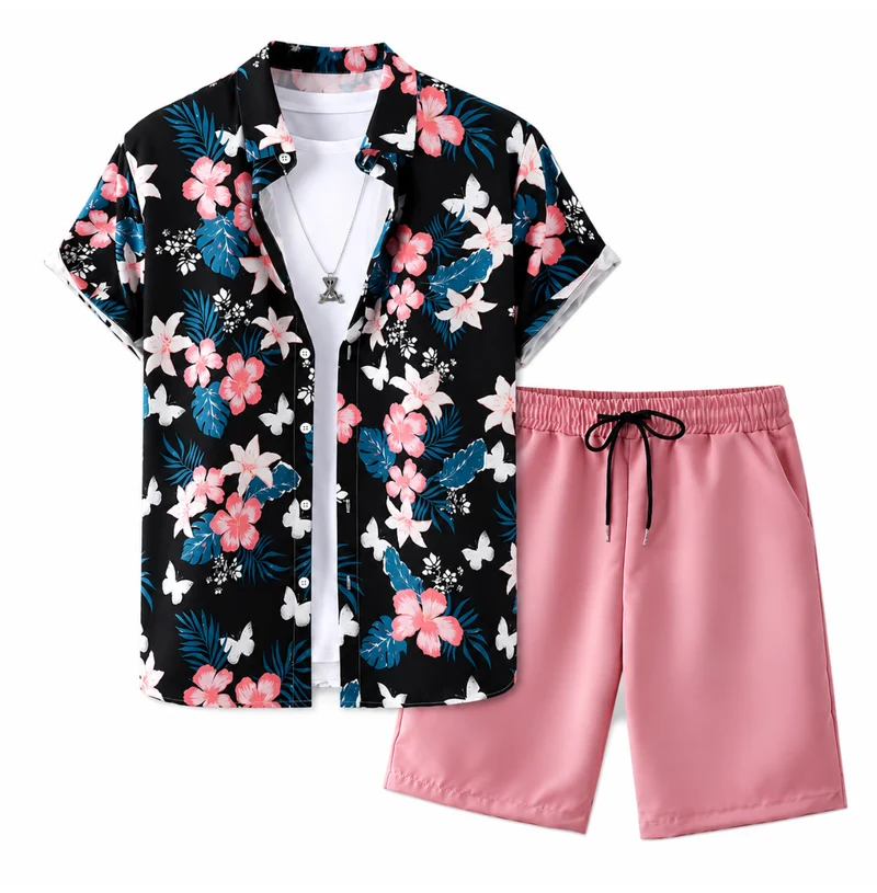 Festival Outfit 2-teilig Tropical Flowers