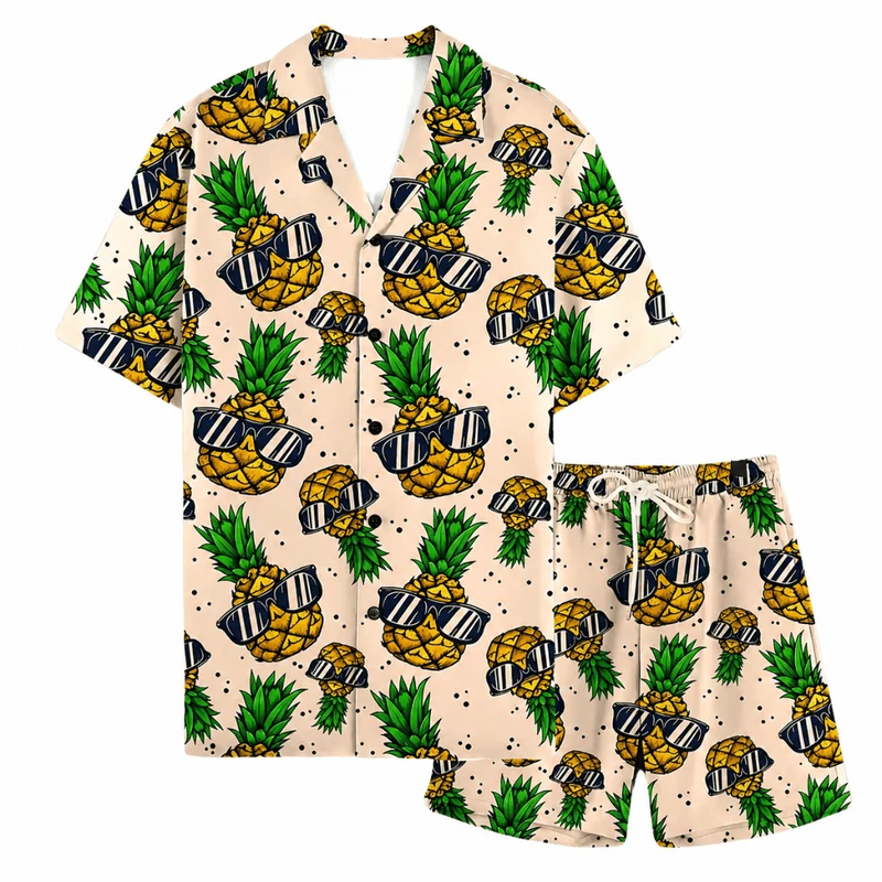 Festival Outfit Pineapple Shades 2-teilig