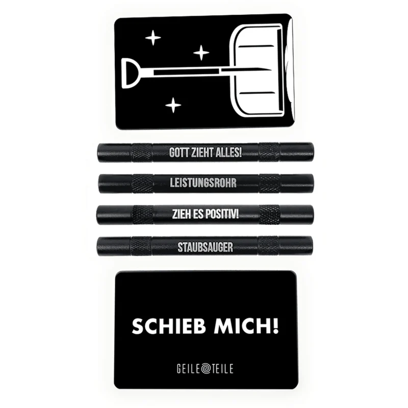 Ballerset inkl. 4 Ziehröhrchen & 2 Hackkarten