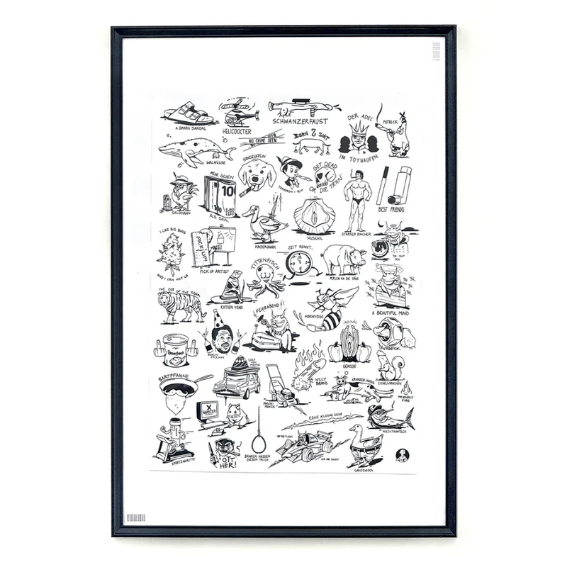 Poster Junkie Tattoos