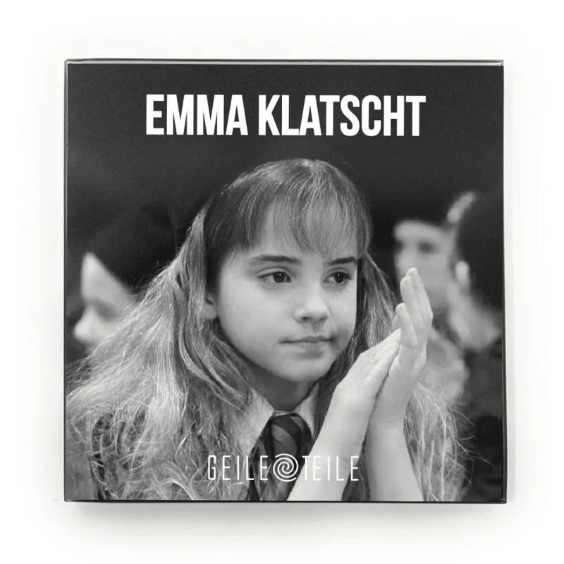 Emma klatscht - Echtglas Ziehunterlage