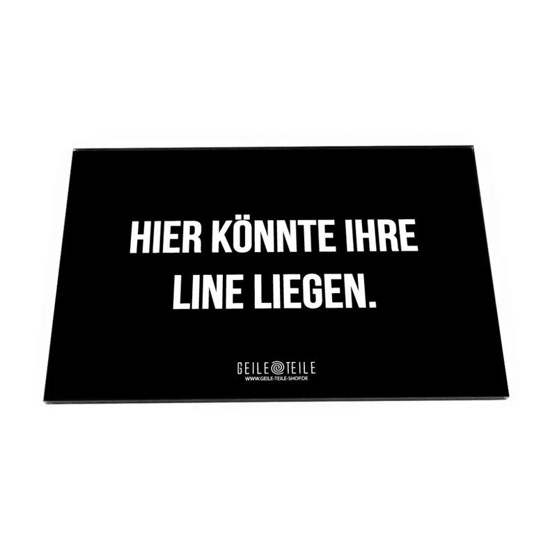 Hier Könnte - Ziehunterlage