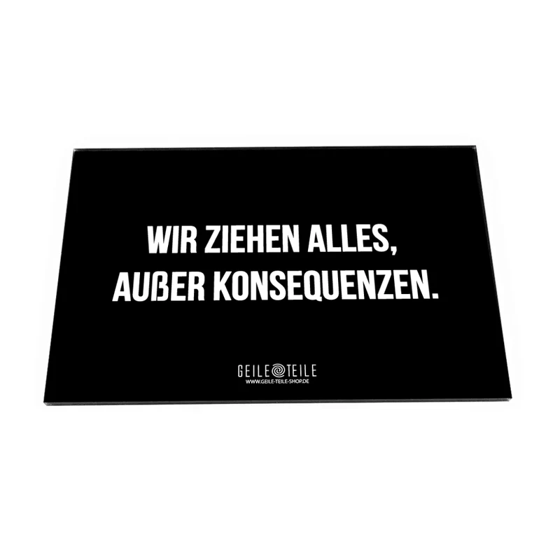 Alles außer - Ziehunterlage