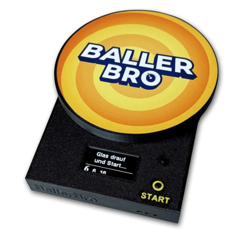 BallerBro Partyspiele-Set – Saufomat, Stürzen & Darts für Festival & Party