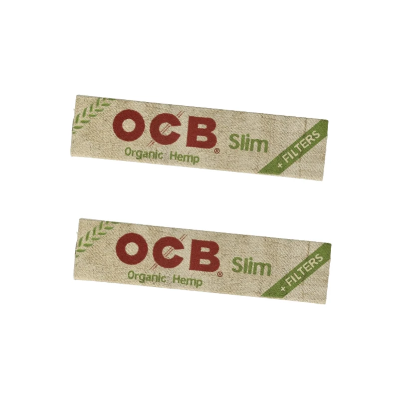 OCB Organic Hemp Slim+Tips 2er Pack