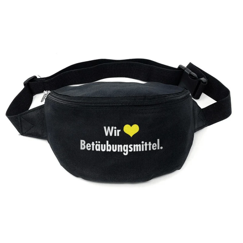 Bauchtasche Wir lieben Betäubungsmittel