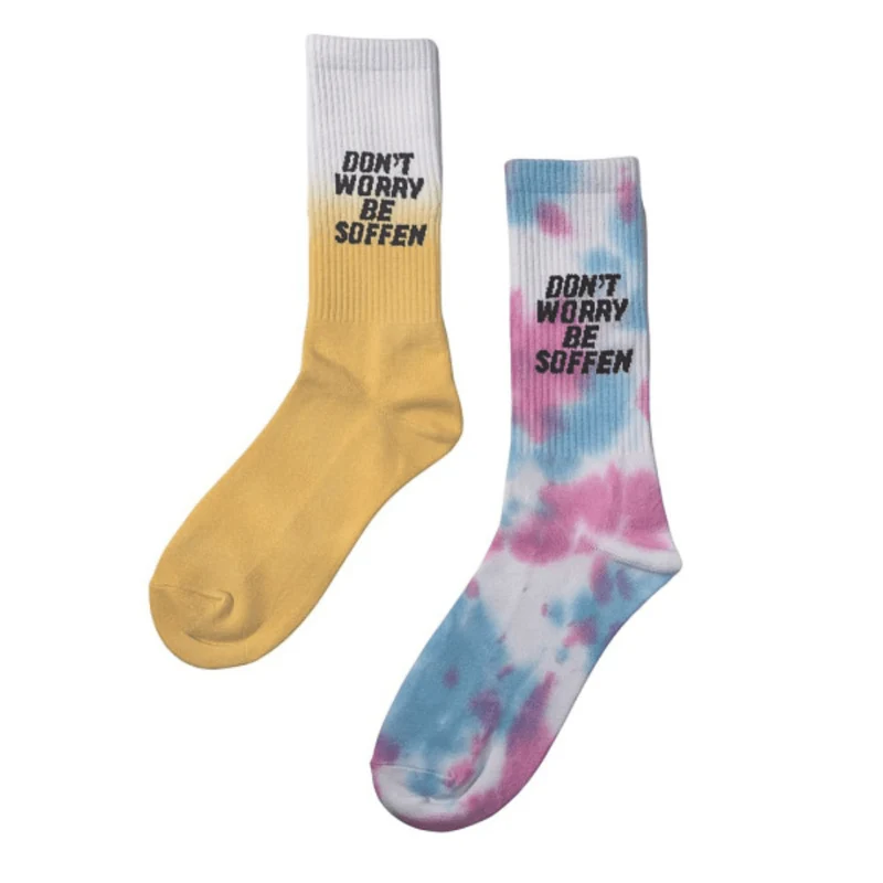 Socken DON`T WORRY BE SOFFEN