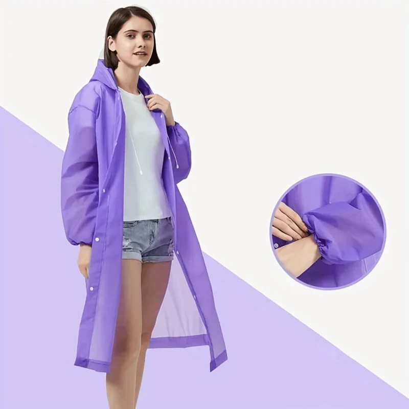 Wiederverwendbarer Regenponcho