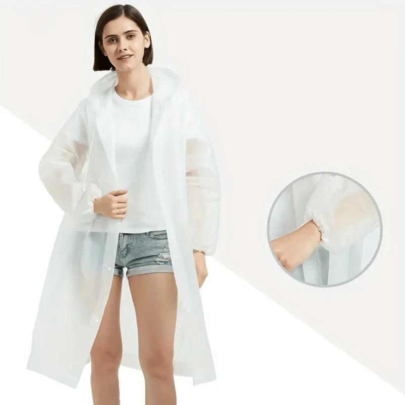 Wiederverwendbarer Regenponcho