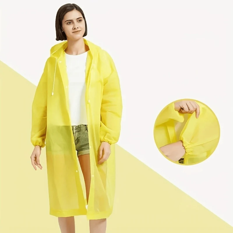 Wiederverwendbarer Regenponcho