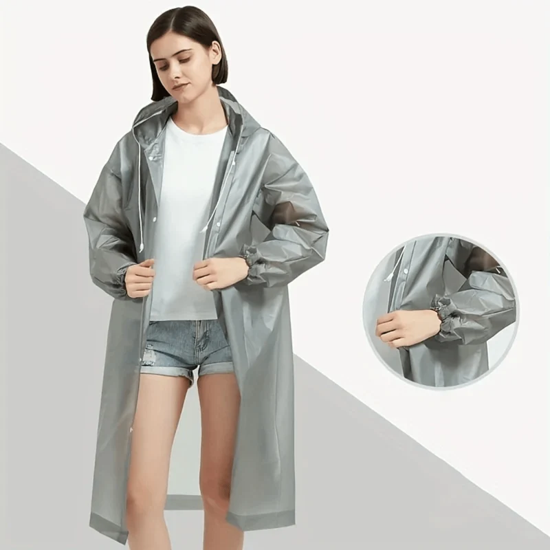 Wiederverwendbarer Regenponcho