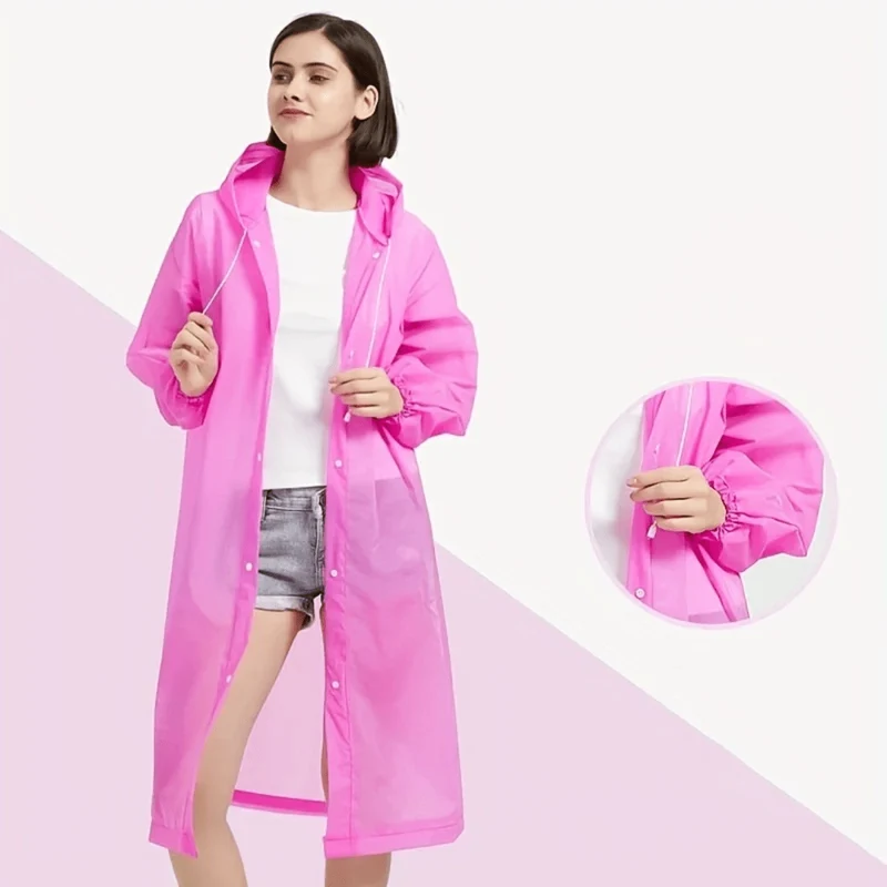 Wiederverwendbarer Regenponcho