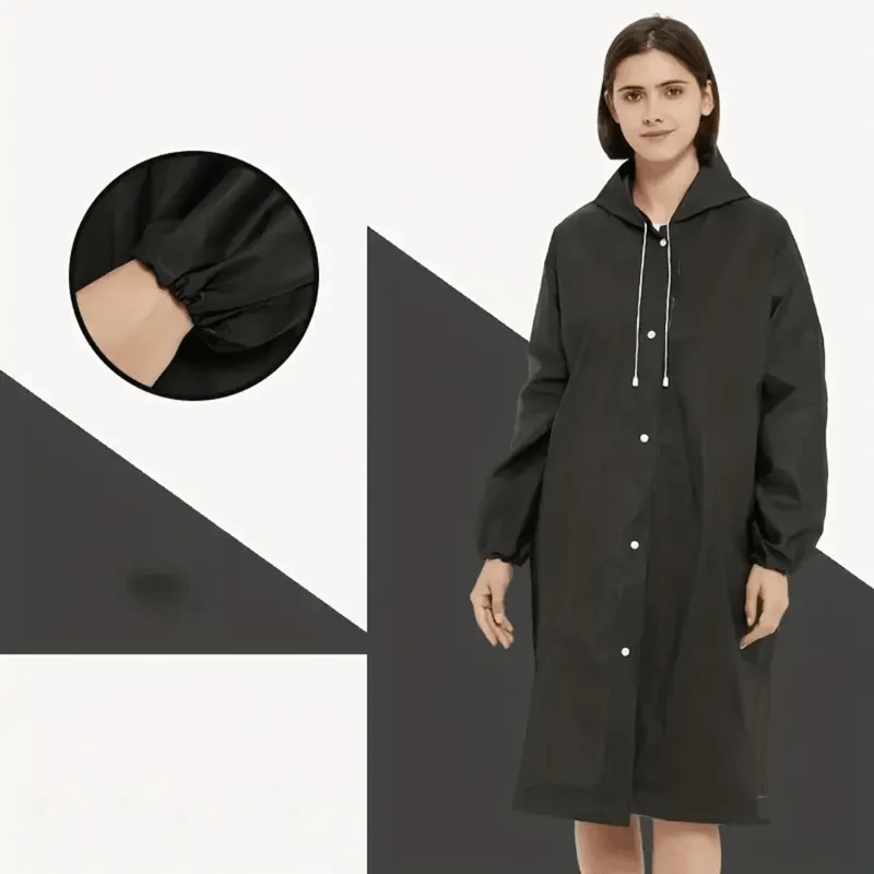 Wiederverwendbarer Regenponcho