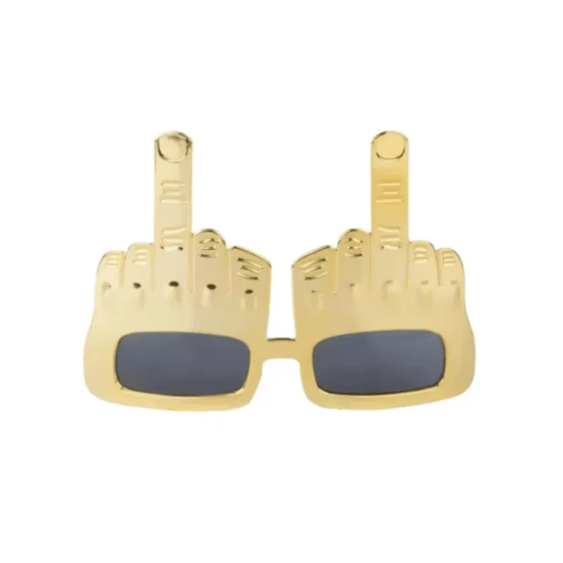 Mittelfinger Sonnenbrille