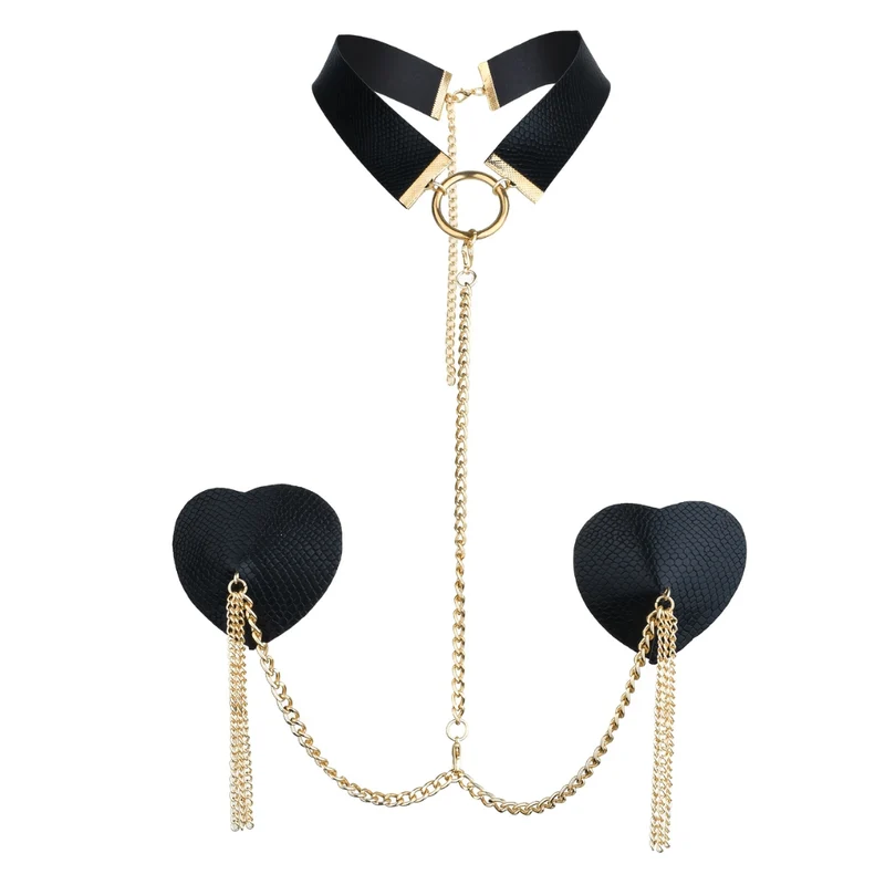 Nippelpad mit Kette