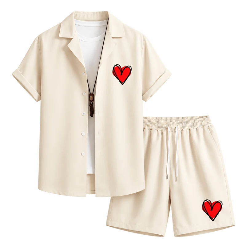 Festival Outfit 2-teilig Heart Vibes