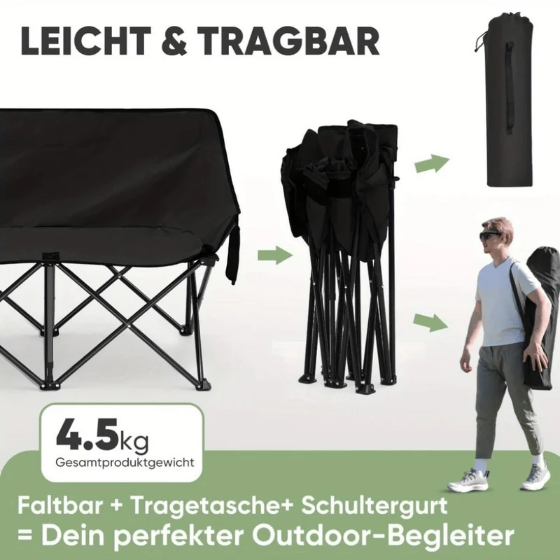 Campingsofa für 2 Personen
