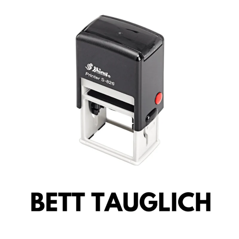 Stempel - Bett Tauglich