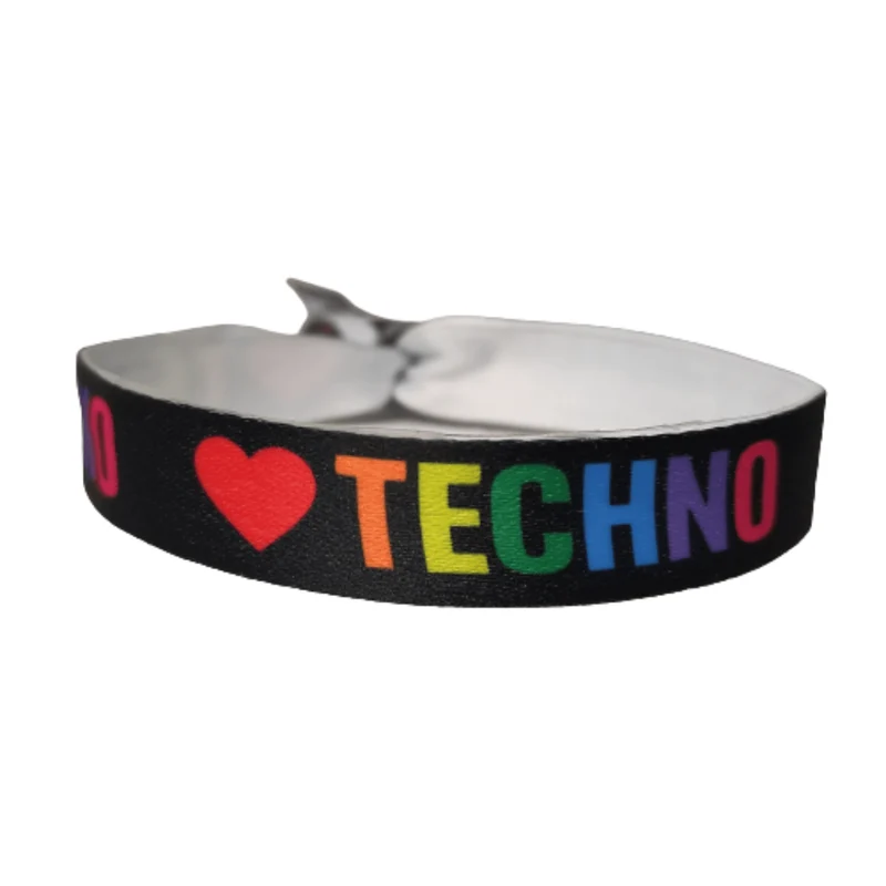 Stoffarmband Techno