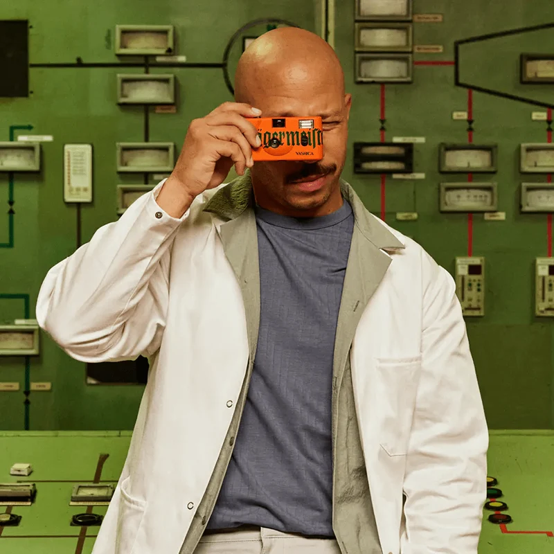 Jägermeister Yashica Kamera