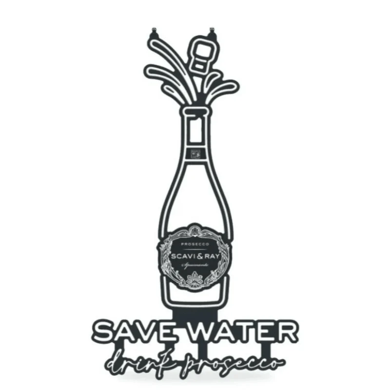 SCAVI & RAY LED Sign Drink Prosecco