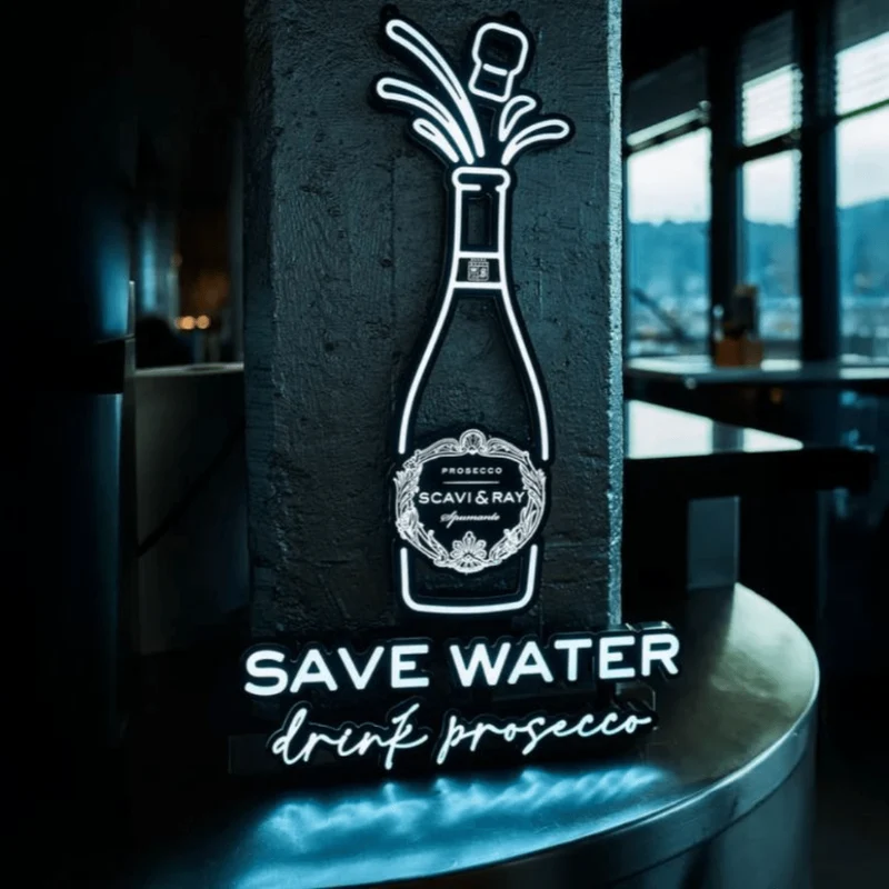 SCAVI & RAY LED Sign Drink Prosecco