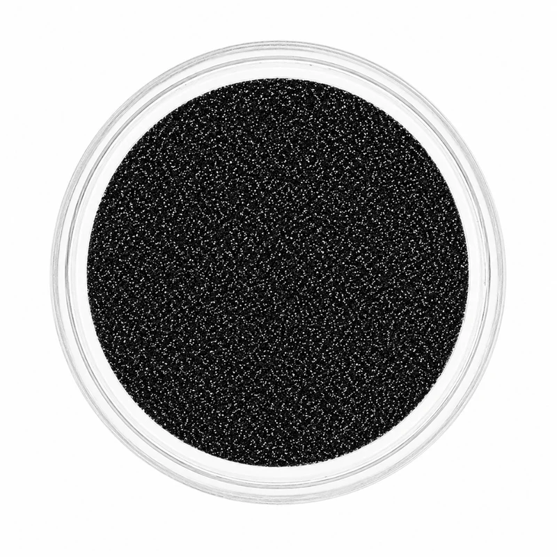 Eco Bio Glitzer Schwarz