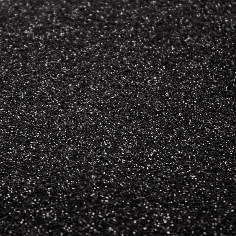 Eco Bio Glitzer Schwarz
