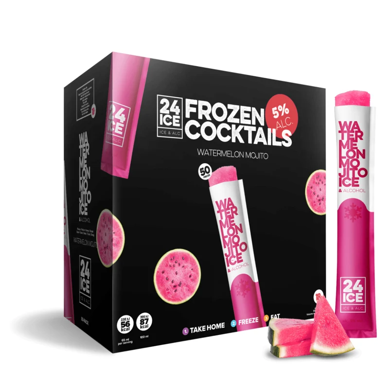 Frozen Cocktails Watermelon Mojito