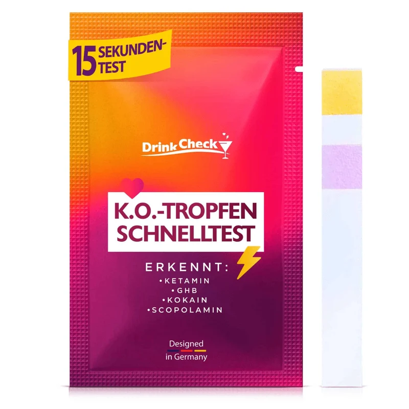 DrinkCheck K.O. Tropfen Schnelltest