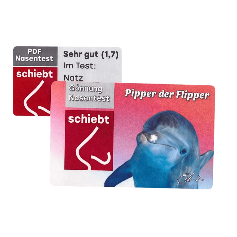 Nasentest Hackkarte Pipper der Flipper