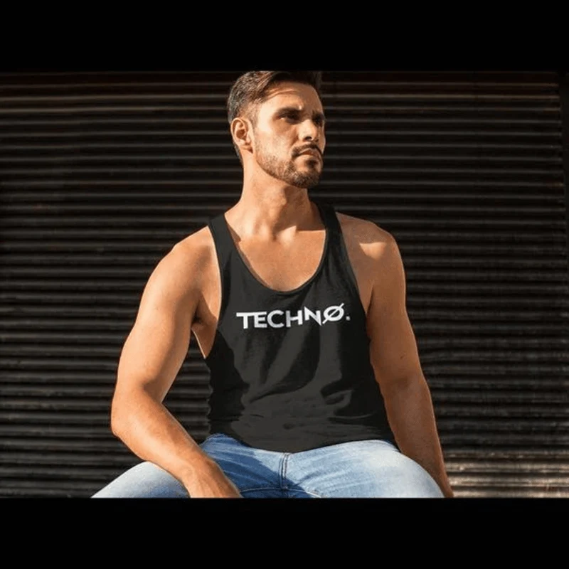 'New Techno' Tank Top (schwarz) (Kopie)