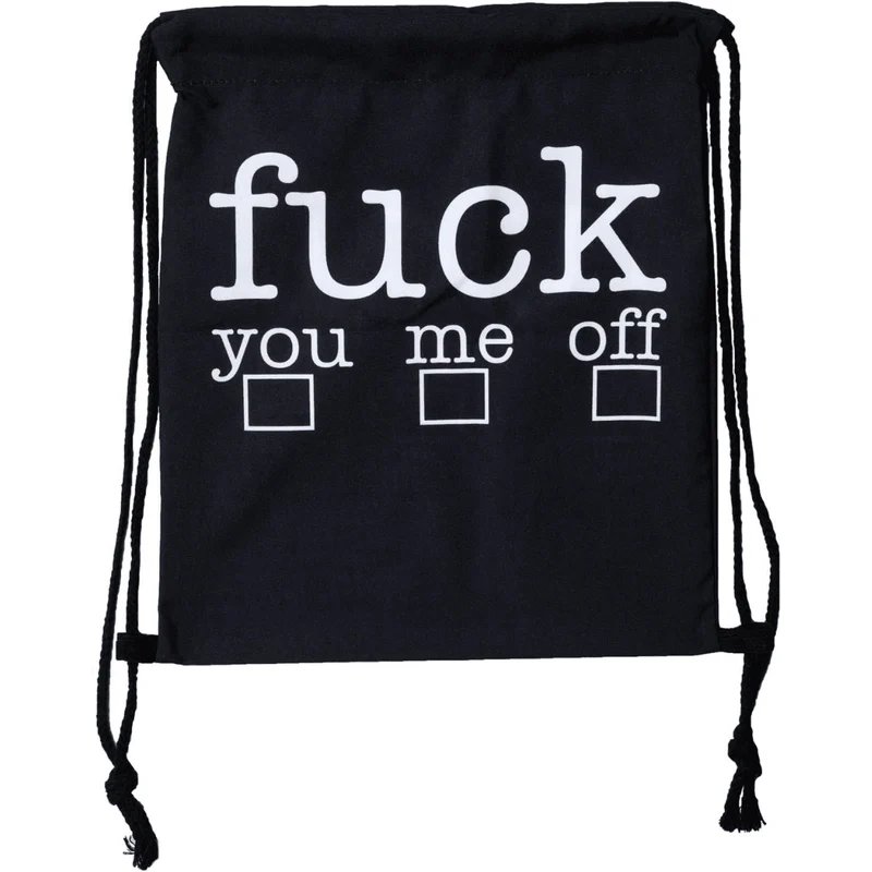 Turnbeutel Fuck you me off