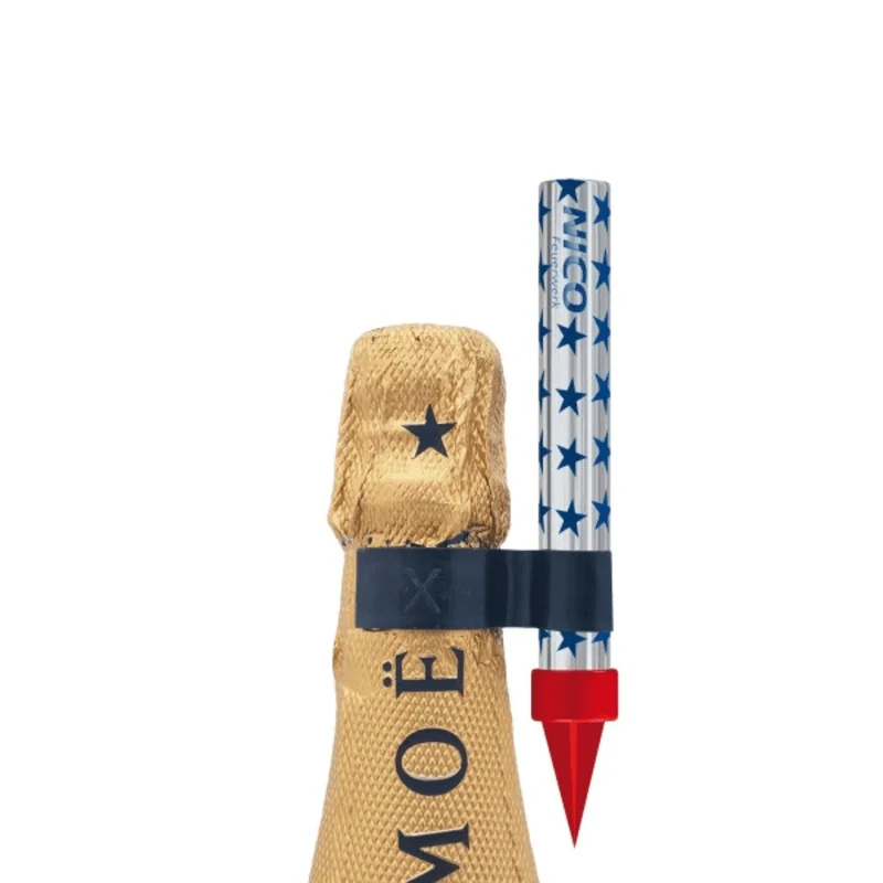 Flaschen-Feuerwerk Halter 1Fach, 36 Stk