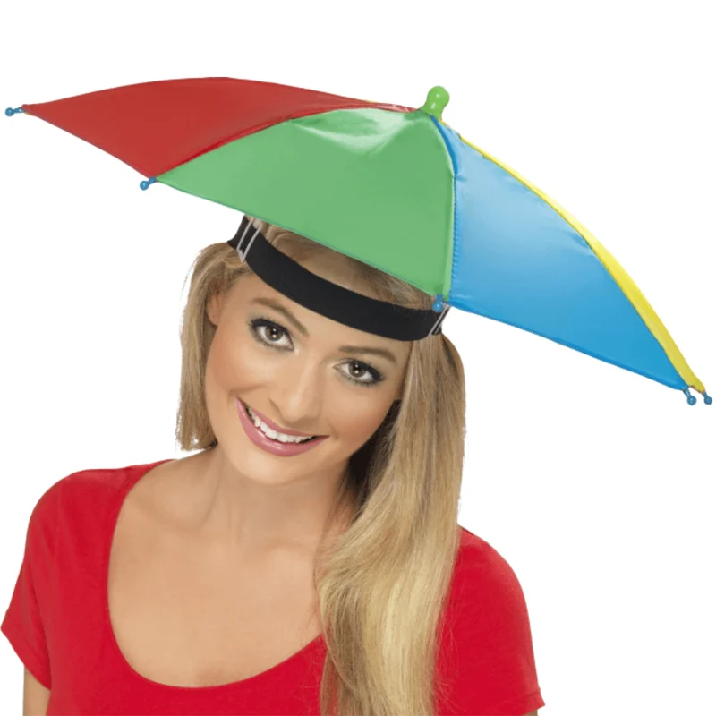 Regenschirm-Hut bunt