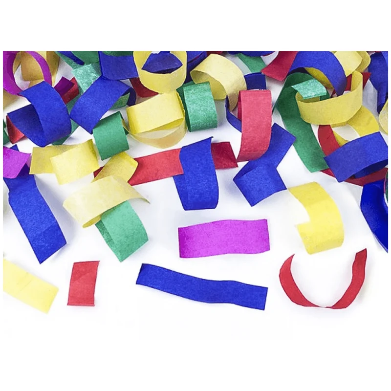 Party Popper Paper multicolour Konfetti 40cm