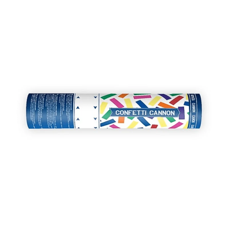 Party Popper Paper multicolour Konfetti 20cm
