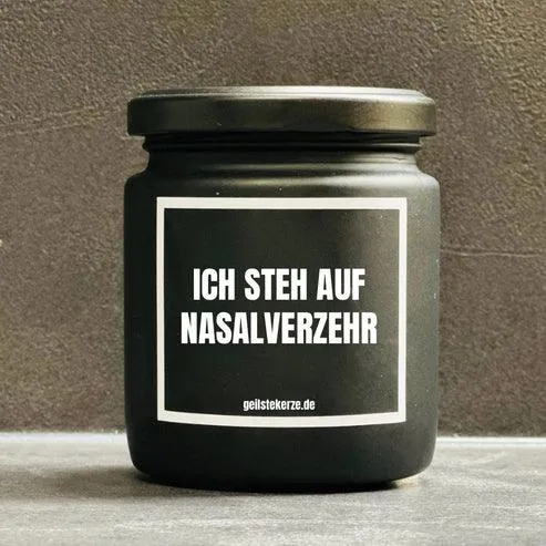 Duftkerze | ICH STEH AUF NASALVERKEHR