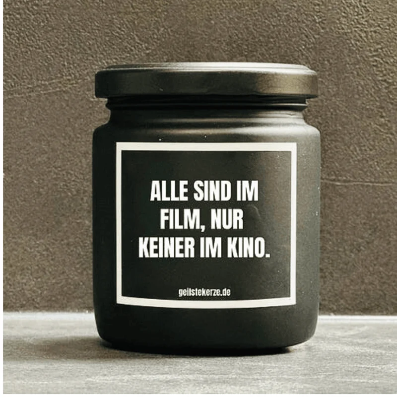 Duftkerze | ALLE SIND IM FILM, NUR KEINER IM KINO.