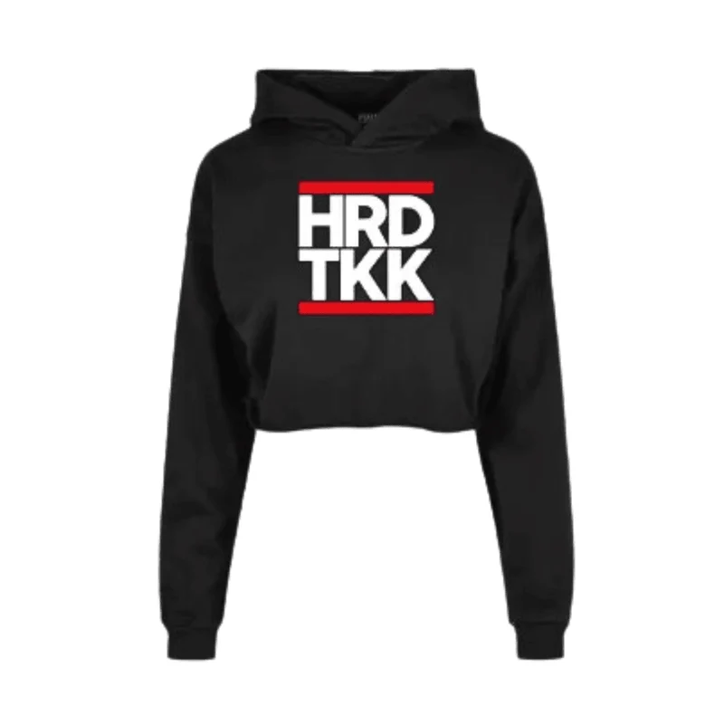 HRDTKK Oversized Cropped Hoodie