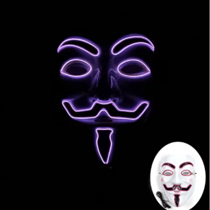 X leuchtende Maske V Vendetta