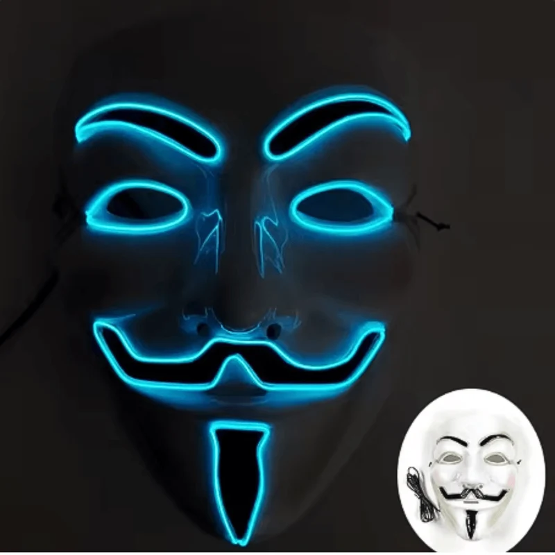 X leuchtende Maske V Vendetta