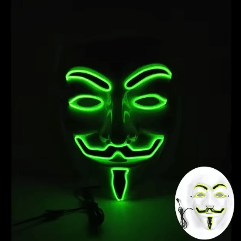 X leuchtende Maske V Vendetta